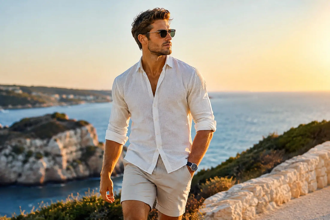 Premium Sommermode für Männer mit Haltung