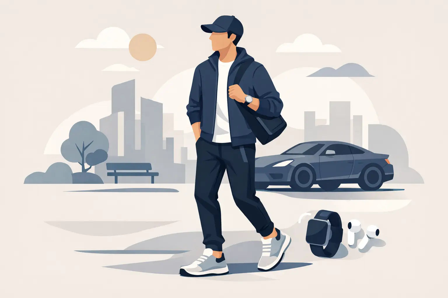 Lifestyle Sportmode Herren richtig tragen
