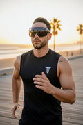 SPORTSONNENBRILLE – CYCLING & SKI BRILLE – UV SCHUTZ SPORT BRILLE – SCHWARZ