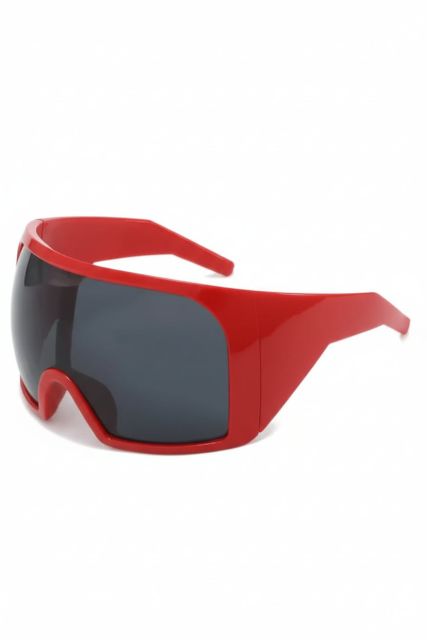 SPORTSONNENBRILLE – CYCLING & SKI BRILLE – UV SCHUTZ SPORT BRILLE – ROT