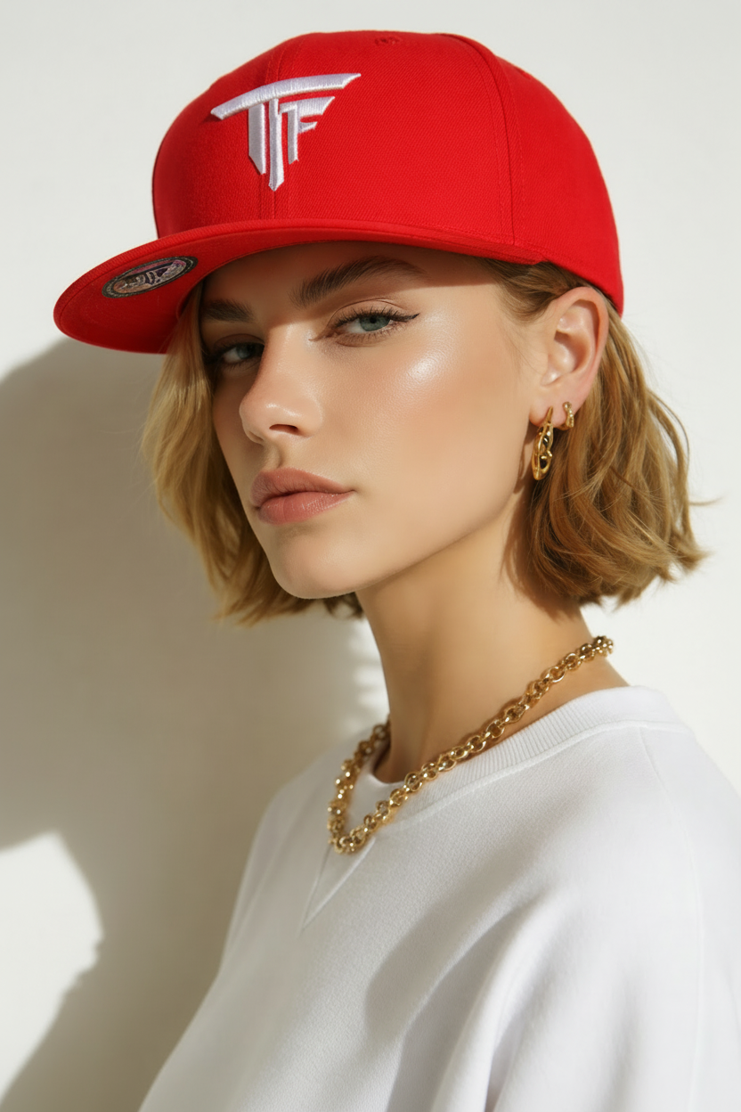 ORIGINALS UNISEX CAP – VERSTELLBARE BASEBALL KAPPE – ROT