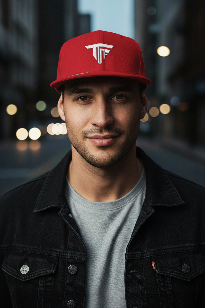 ORIGINALS UNISEX CAP – VERSTELLBARE BASEBALL KAPPE – ROT