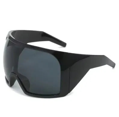 SPORTSONNENBRILLE – CYCLING & SKI BRILLE – UV SCHUTZ SPORT BRILLE – SCHWARZ