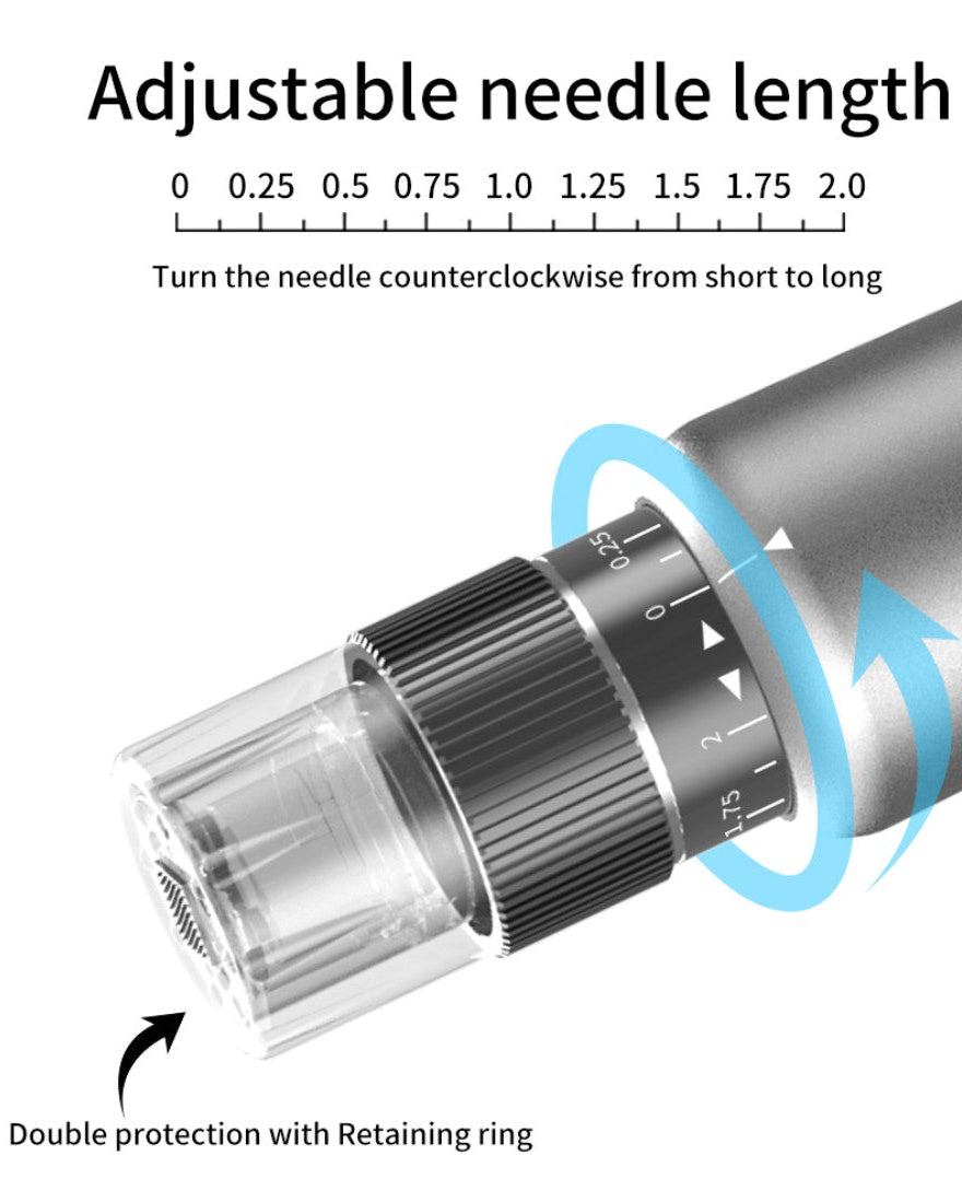 TEOFIT HYDRA MICRONEEDLING PEN H8 – FORTSCHRITTLICHE HAUTPFLEGE FÜR ZU HAUSE