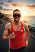 SPORTSONNENBRILLE – CYCLING & SKI BRILLE – UV SCHUTZ SPORT BRILLE – ROT