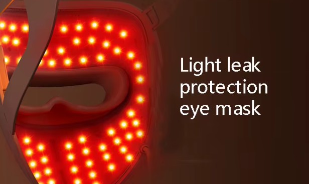 TEOFIT 3D 360° SICHERE SILIKON LED-GESICHTSMASKE FÜR GESICHTSBEHANDLUNG – AKNEBEHANDLUNG & -ENTFERNUNG, HAUTPFLEGE MIT ROTLICHTTHERAPIE