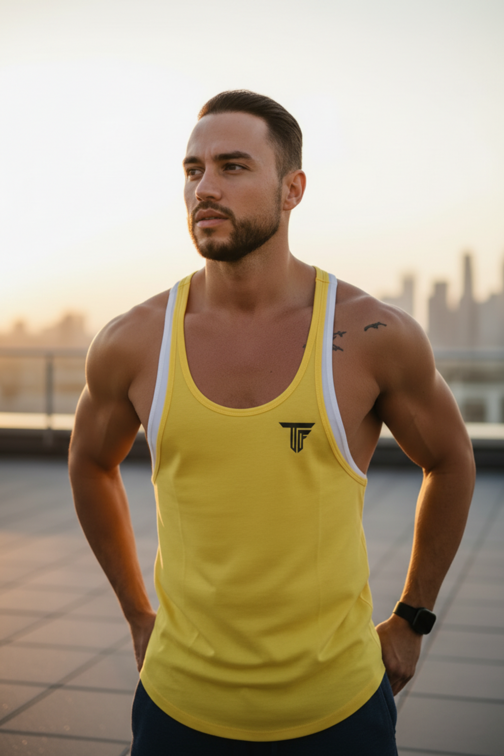 Teofit Tank Top in stunning lifestyle setting